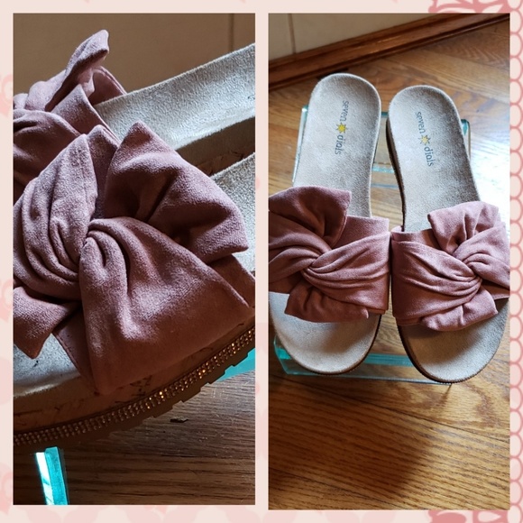 🆕️NIB seven dials dusty rose platform sandals - Picture 2 of 6